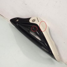 Sabot bas de caisse droit Ermax pour moto Suzuki 650 Gladius 2009 à 2016