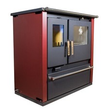 Cuisinière Inox CS Plus Bordo 7,7 kW | Bois | Gauche