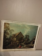 Magnifique Tableau Huile Sur