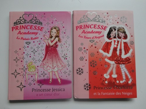 Lot livres princesse academy - lot,