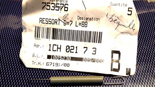 Ressort bequille laterale - ressort,