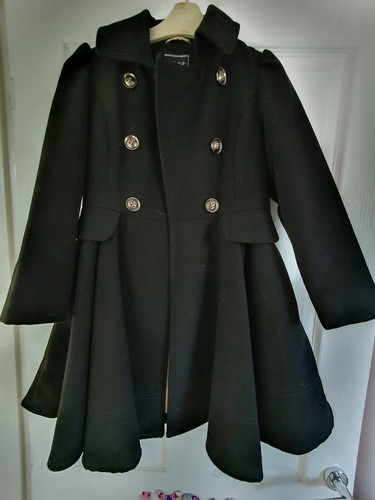 Superbe manteau noir créateur