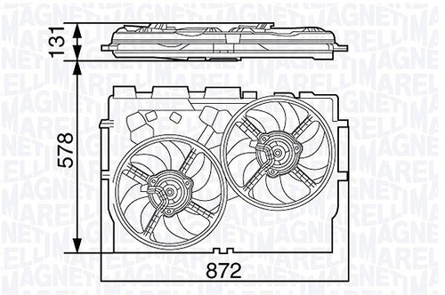 Magneti marelli ventilateur - marelli,