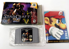 Starcraft 64 N64 Game, Box