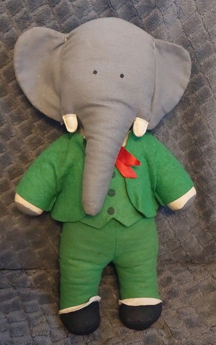Rare peluche babar - rare, !