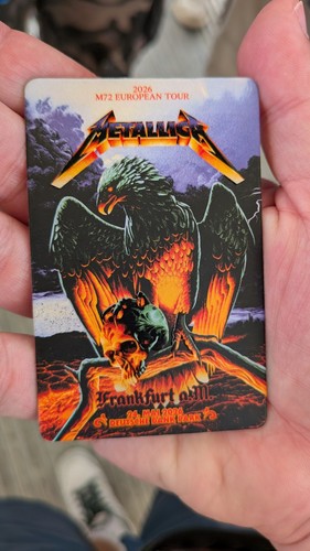 Metallica fancard frankfurt - metallica,