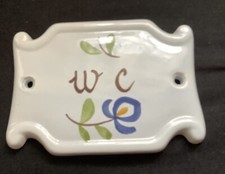 Ancienne plaque de porte