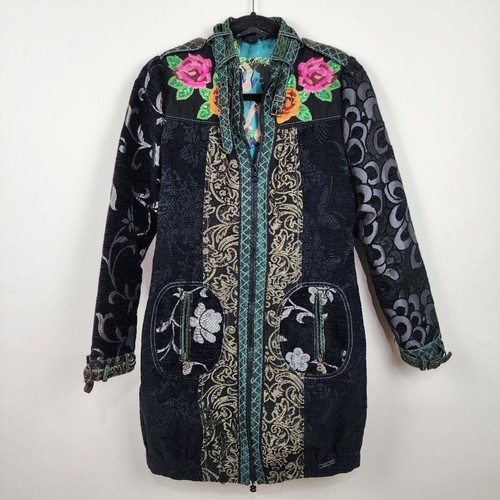 Desigual floral embroidered - desigual,