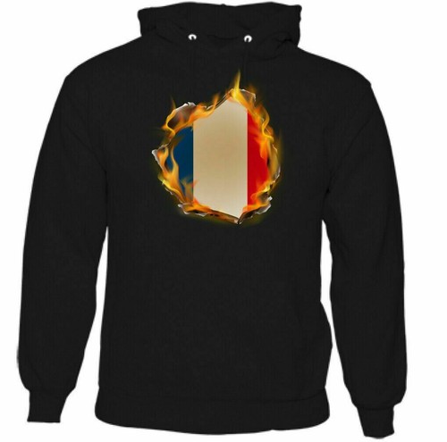Français drapeau flames - français,