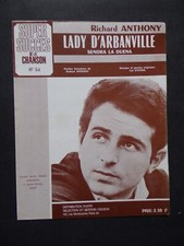 partition Lady D'Arbanville - Richard Anthony