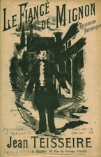 Partition ancienne le fiancé