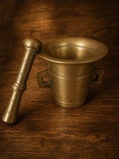Antique Bronze Mortier & Pilon