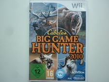 Cabela's Big Game Hunter 2010 Jeu Vidéo Nintendo Wii sans fusil