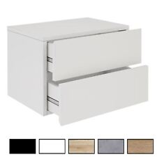 Chevet suspendu étagère