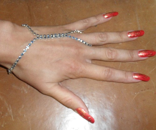 Baciamano bijou strass - baciamano,
