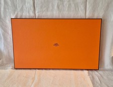 Grande Boite  Vide Plate HERMES NEUVE  39X 23 X 2 cm