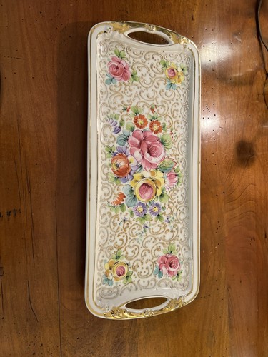 Plat cake décor floral - décor,