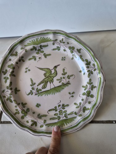 Assiette ancienne siècle - 18,