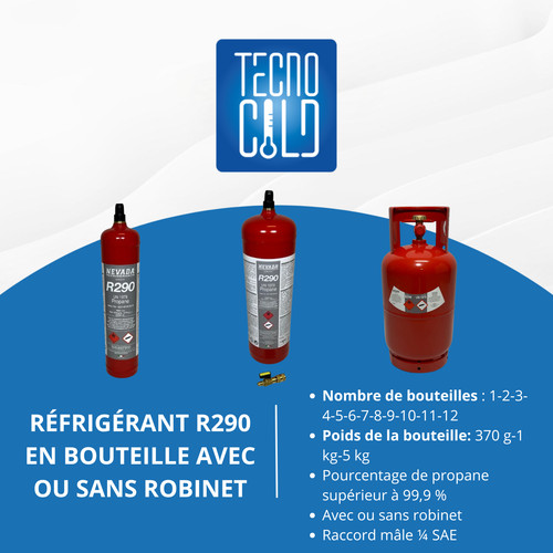 R290 gaz réfrigérant propane - gaz,