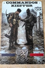 PLAQUE METAL COMMANDO
