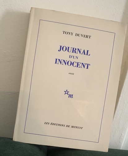 Tony duvert journal un - tony, duvert.