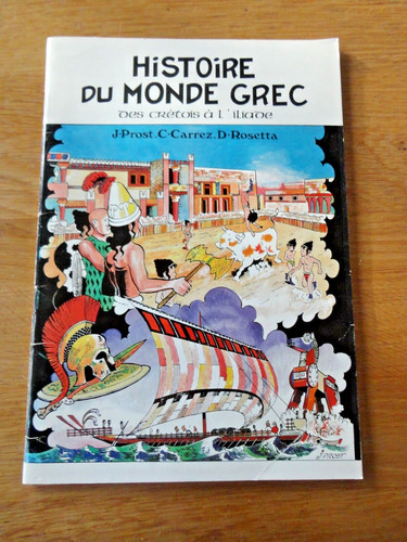 Histoire monde grec - bd,