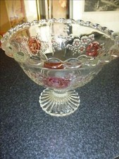 COMPOTIER COUPE A DECOR DE