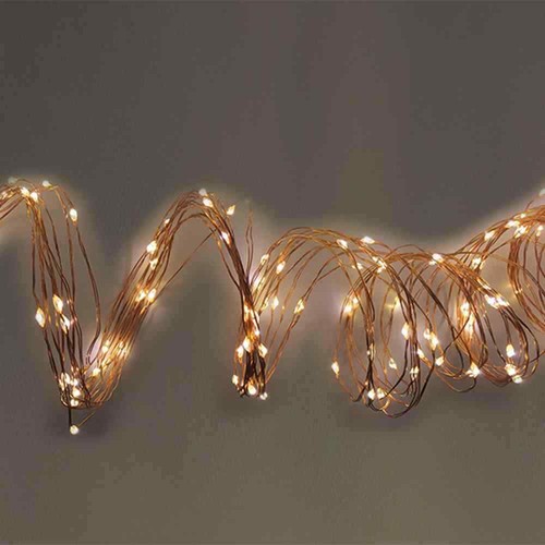 Led kupferdrahtkette - led-kupferdrahtkette, +