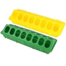  2 PCS Pigeon House Alimentaire Crèche En Plastique Pigeon D'alimentation Auge