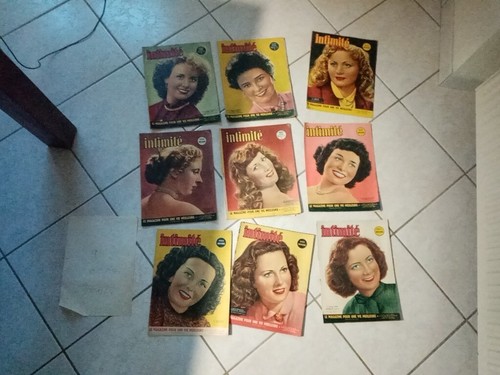 Lot revues vintage - lot,