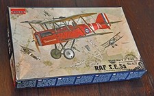 Maquette avion 1/32 RAF SE-5a.  Roden Ro607. Comme neuf