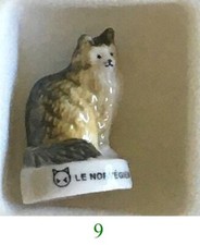 Fève  de collection Edition Atlas Norvégien (chat)