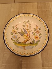 Ancien Plat Creux Faience Montagnon