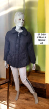 Et dieu créa la femme taille 42 superbe manteau marron foncé  blouson trench