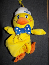 DOUDOU PELUCHE CANARD MUSICAL