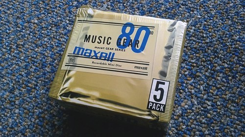 Minidisc maxell music gear - 5,