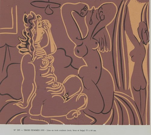 Pablo picasso trois femmes - :,