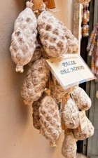 SAUCISSON COUILLES du GRAND-PÈRE ITALIENNE SALAMI ITALIE PALLE NONNO SAUCISON