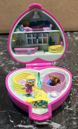 Polly pocket boîte - coeur, 1993