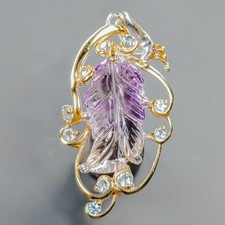 Pendentif amétrine naturelle