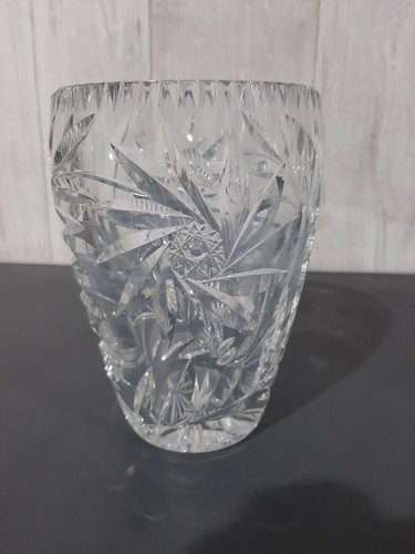 Vase cristal bohème - en,