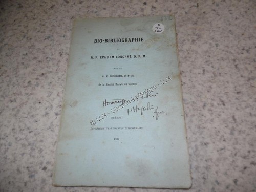1931 bio bibliographie - 1931.bio-bibliographie, ephrem