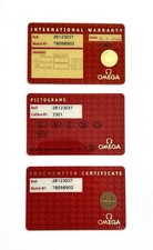 Original OMEGA Papiers -