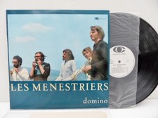 DISQUE PLATINE VINYLE LES MENESTRIERS DOMINO 1976 LP 33rpm MUSIQUE ANCIENNE