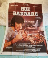 Cinema Affiche film Rue barbare 120x160 Bernard Giraudeau Gilles Behat