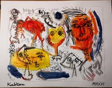 Peinture Originale Sur Papier