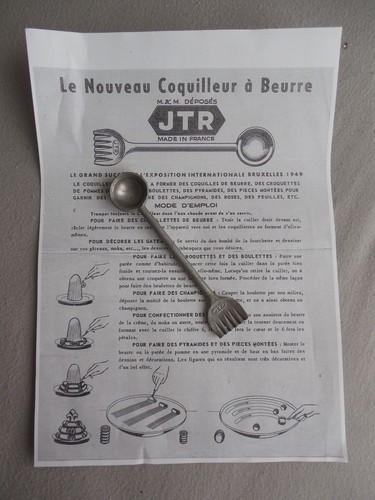 Ancien coquilleur beurre - ancien,