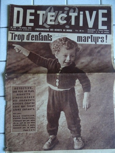 Journal detective 486 du - journal,
