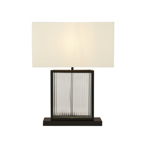 Lampe table noire et - lampe,