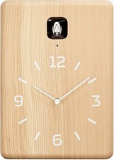 Horloge murale coucou Lemnos CUCUCU naturelle LC10-16 NT Japon NEUVE
